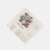 Serviette En Papier Mariage de basket-ball (Coin)