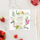 Serviette En Papier Mariage de bouquet jonquille de printemps (En situation)