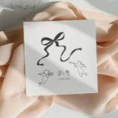 Serviette En Papier Mariage de cabot Whimsical Napkin