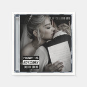 Serviette En Papier Mariage de capot Coque CD de musique (Devant)