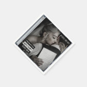 Serviette En Papier Mariage de capot Coque CD de musique (Coin)