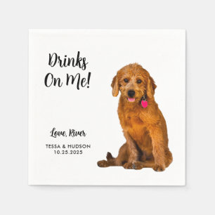 Serviette En Papier Mariage de chien sur mesure