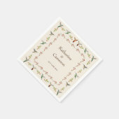 Serviette En Papier Mariage de colibri (Coin)