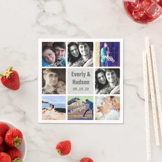 Serviette En Papier Mariage de collection photo moderne serviettes (En situation)