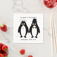 Mariage de conception de pingouin