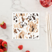 Serviette En Papier Mariage de ferme - Vachette (En situation)