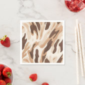 Serviette En Papier Mariage de ferme - Vachette (En situation)