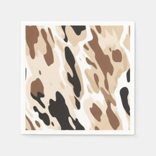 Serviette En Papier Mariage de ferme - Vachette