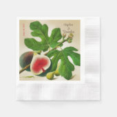Serviette En Papier mariage de figues vintages (Devant)
