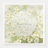 Serviette En Papier Mariage de fleurs Chamomile (Devant)