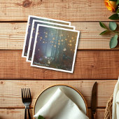 Serviette En Papier Mariage de la forêt enchantée