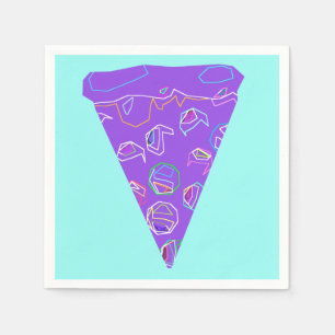 Serviette En Papier Mariage de la Pizza Party