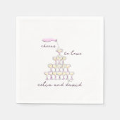 Serviette En Papier Mariage de lunettes à main (Devant)