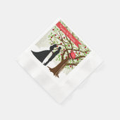 Serviette En Papier Mariage de Noël Napkin (Coin)