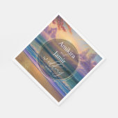 Serviette En Papier Mariage de Parties scintillant Faux Arrière - plan (Coin)