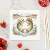 Serviette En Papier Mariage de pêche au Texas (En situation)