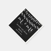Serviette En Papier Mariage de tableau noir Confetti Parties scintilla (Coin)