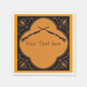 Serviette En Papier Mariage de tir (Devant)