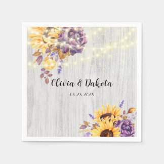 Serviette En Papier Mariage de tourbillons printaniers et de tourbillo