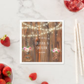 Serviette En Papier Mariage de violon de l'Ouest du pays (En situation)