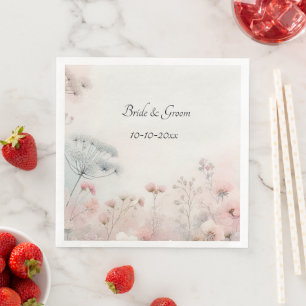 Serviette En Papier Mariage délicat à la Reine Anne