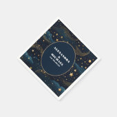 Serviette En Papier Mariage d'or céleste Crescent Moon (Coin)