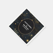 Serviette En Papier Mariage d'or céleste Crescent Moon (Coin)