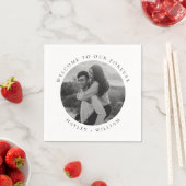 Serviette En Papier Mariage Ellesmere Photo (En situation)