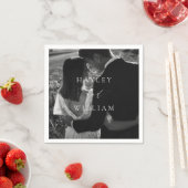 Serviette En Papier Mariage Ellesmere Photo (En situation)