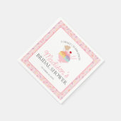 Serviette En Papier Mariage en perspective avec Coupe de glace (Coin)