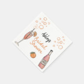 Serviette En Papier Mariage estival (Coin)