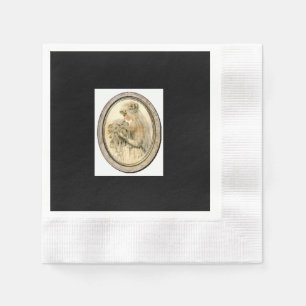 Serviette En Papier Mariage et mariage de Fête des mariées Vintage noi
