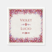 Serviette En Papier Mariage Geek de jeu vidéo (Devant)