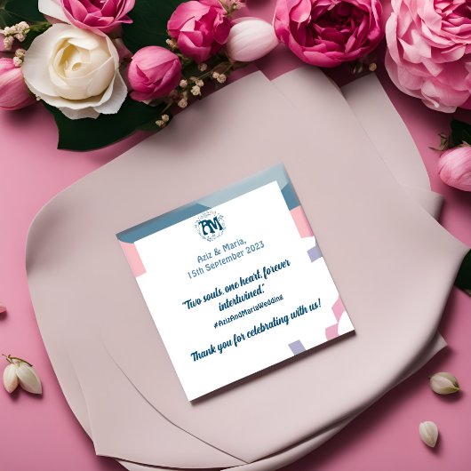 Serviette En Papier mariage grovy Cool Couleurs été