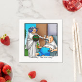 Serviette En Papier Mariage Humour partie serviettes (En situation)