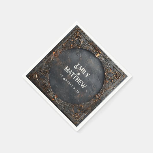 Serviette En Papier Mariage Imaginaire Dwarven Splendor (Coin)