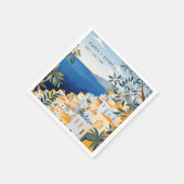 Serviette En Papier Mariage italien de la côte d'Amalfi (Coin)