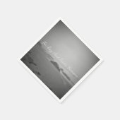 SERVIETTE EN PAPIER MARIAGE JOUR NAPKIN STYLE DE CONCEPTION ROMANTIQUE (Coin)