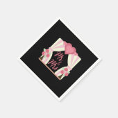 Serviette En Papier Mariage M. et Mme (Coin)