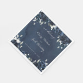 Serviette En Papier Mariage Marine Peony Carré Luncheon Napkins (Coin)