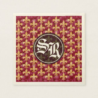 Serviette En Papier Mariage médiéval Napkin