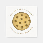 Serviette En Papier Mariage Mignonne Whimsical S'Il Vous Plaît Prendre (Devant)