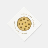 Serviette En Papier Mariage Mignonne Whimsical S'Il Vous Plaît Prendre (Coin)