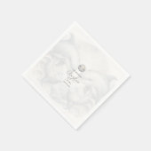 Serviette En Papier Mariage moderne Whimsy Dolphin (Coin)