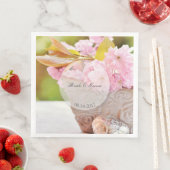 Serviette En Papier Mariage modifiable (En situation)