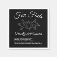 Mariage nautique Fun Fun Fun Fact Black and White