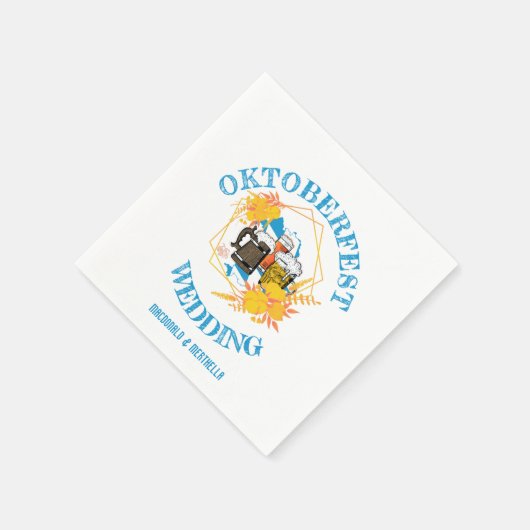 Serviette En Papier Mariage OKTOBERFEST (Coin)