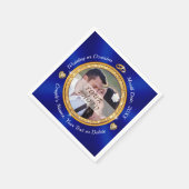 Serviette En Papier Mariage personnalisé serviettes BULK avec votre ph (Coin)