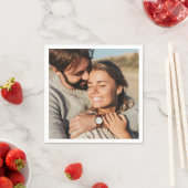 Serviette En Papier Mariage photo Couple (En situation)