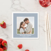 Serviette En Papier Mariage photo moderne (En situation)